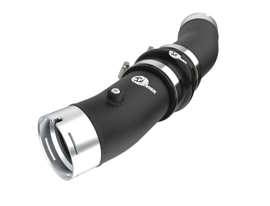 aFe 2024 Toyota Tacoma L4 2.4L (t) BladeRunner 3in Aluminum Cold Charge Pipe aFe AFE46-20729-B