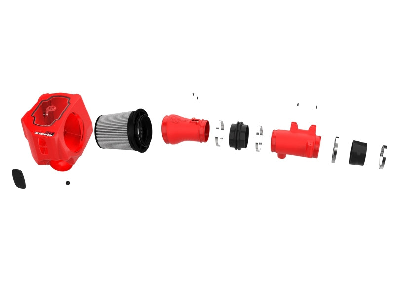 aFe 2025 RAM 1500 L6-3.0L (tt) Momentum GT Red Edition Cold Air Intake w/ Pro Dry S Filter aFe AFE50-70120DR