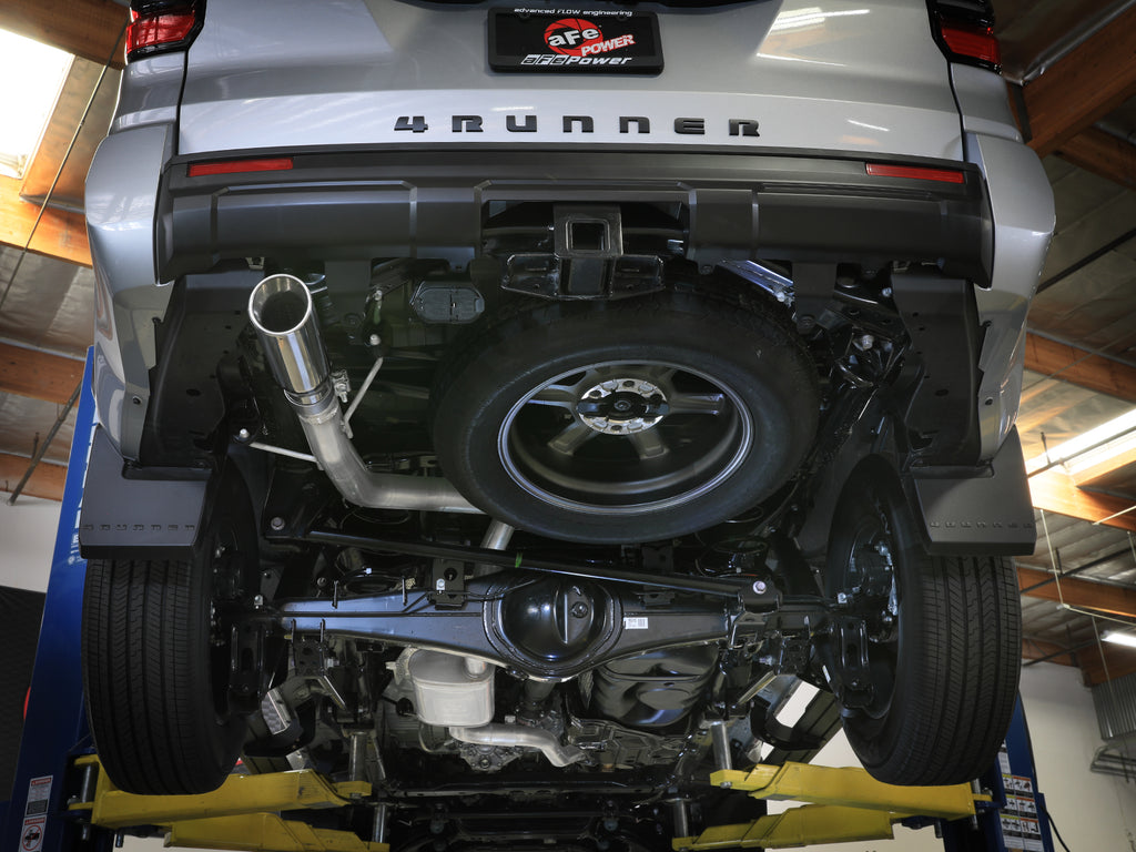 aFe 2025 Toyota 4-Runner 2.5in to 3in SS-304 Cat-Back Exhaust w/ Polished Tip aFe AFE49-36080-P