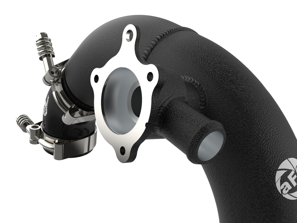 AFE 21-22 Ford Bronco L4-2.3L (t) BladeRunner Alum Hot/Cold Charge Pipe Kit - Black aFe AFE46-20574-B