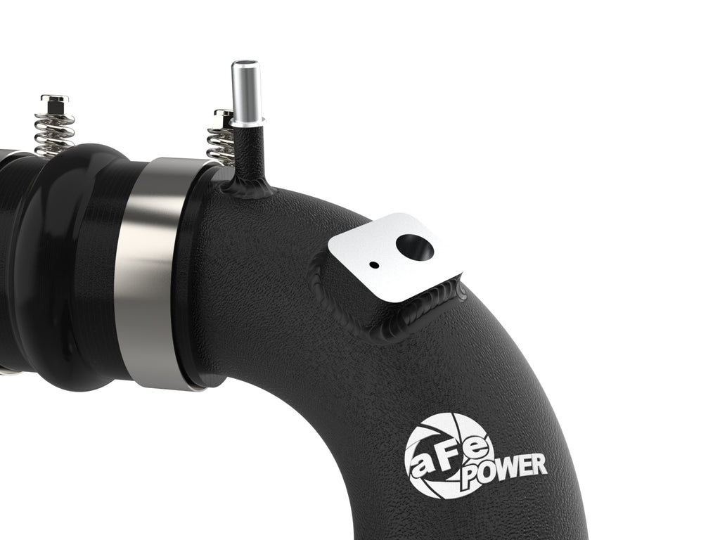 AFE 21-22 Ford Bronco L4-2.3L (t) BladeRunner Alum Hot/Cold Charge Pipe Kit - Black aFe AFE46-20574-B