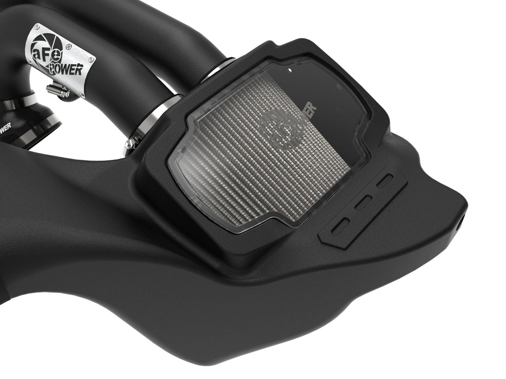 aFe 21-22 Ford F-150 Raptor V6-3.5L(tt) Momentum XP Cold Air Intake System Blk w/ Pro Dry S Filter aFe AFE50-30072D