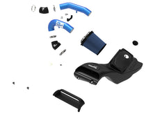 Load image into Gallery viewer, aFe 21-22 Ford F-150 Raptor V6-3.5L(tt) Momentum XP Cold Air Intake System - Blue w/ Pro 5R Filter aFe AFE50-30072RL