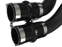 Load image into Gallery viewer, aFe 21-22 Ford F-150/Raptor V6-3.5L (tt) BladeRunner 2.5in Aluminum Hot Charge Pipe Black aFe AFE46-20518-B