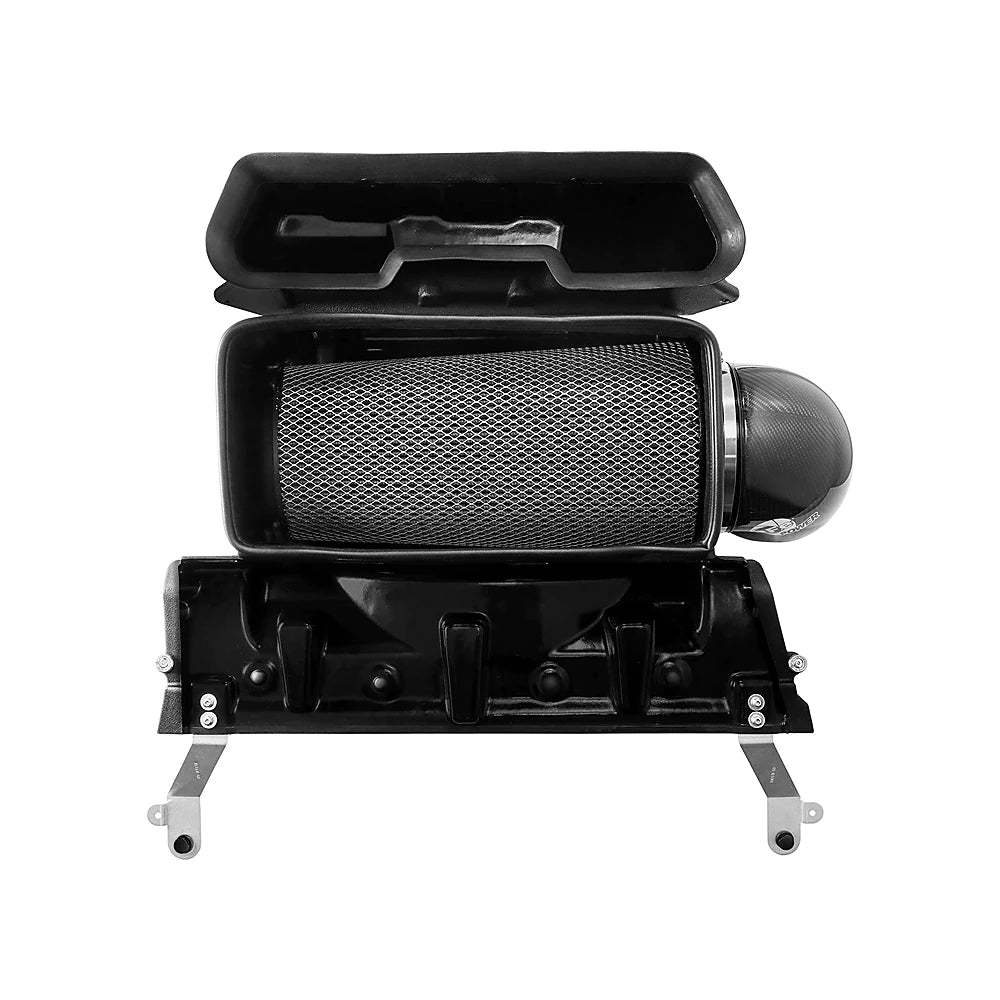 aFe 21-23 RAM 1500 TRX Track Series Carbon Fiber Cold Air Intake System w/ Pro 5R Filter aFe AFE57-10022K