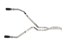 Load image into Gallery viewer, aFe 21-24 Ford F-150 Vulcan Series 3 IN to 3-1/2 IN Stainless Steel Cat-Back Exhaust System - Black aFe AFE49-33151-B