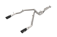 Load image into Gallery viewer, aFe 21-24 Ford F-150 Vulcan Series 3 IN to 3-1/2 IN Stainless Steel Cat-Back Exhaust System - Black aFe AFE49-33151-B