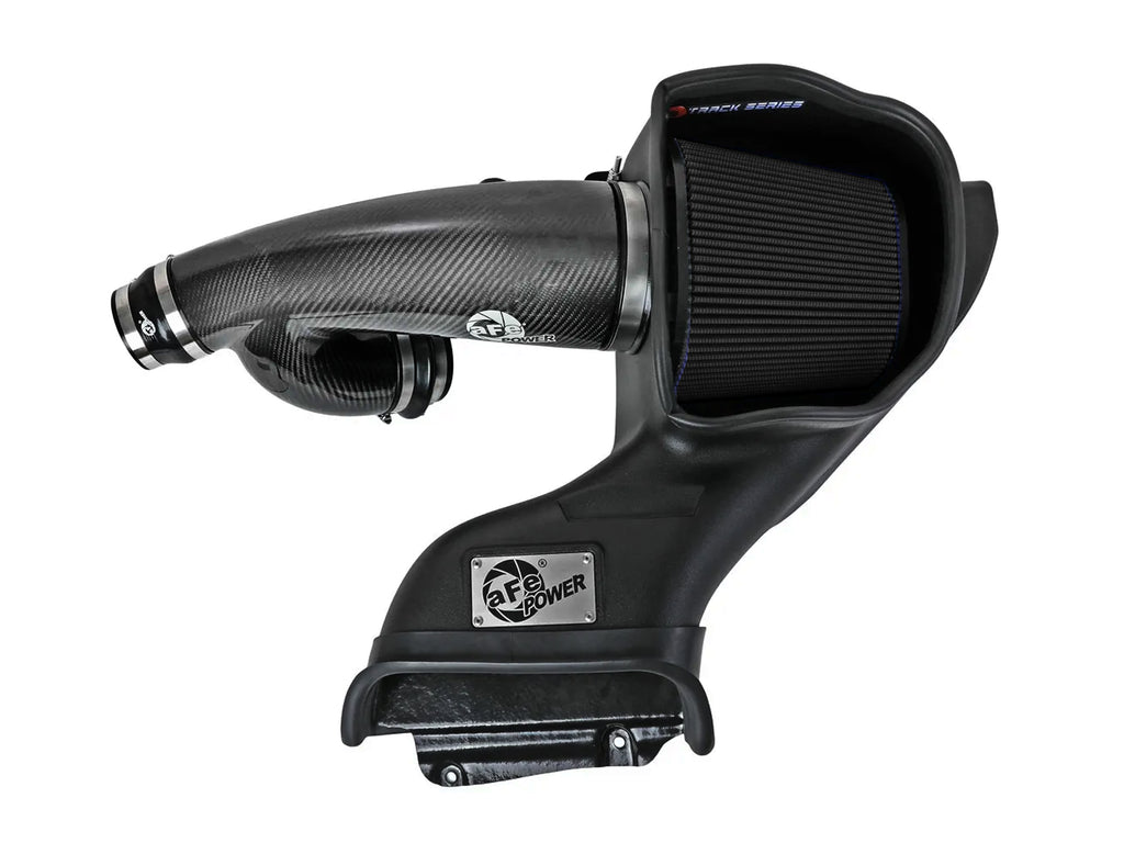 aFe 21-24 Ford F150 Raptor Track Series Carbon Fiber Cold Air Intake System w/ Black Pro 5R Filter aFe AFE57-10031K