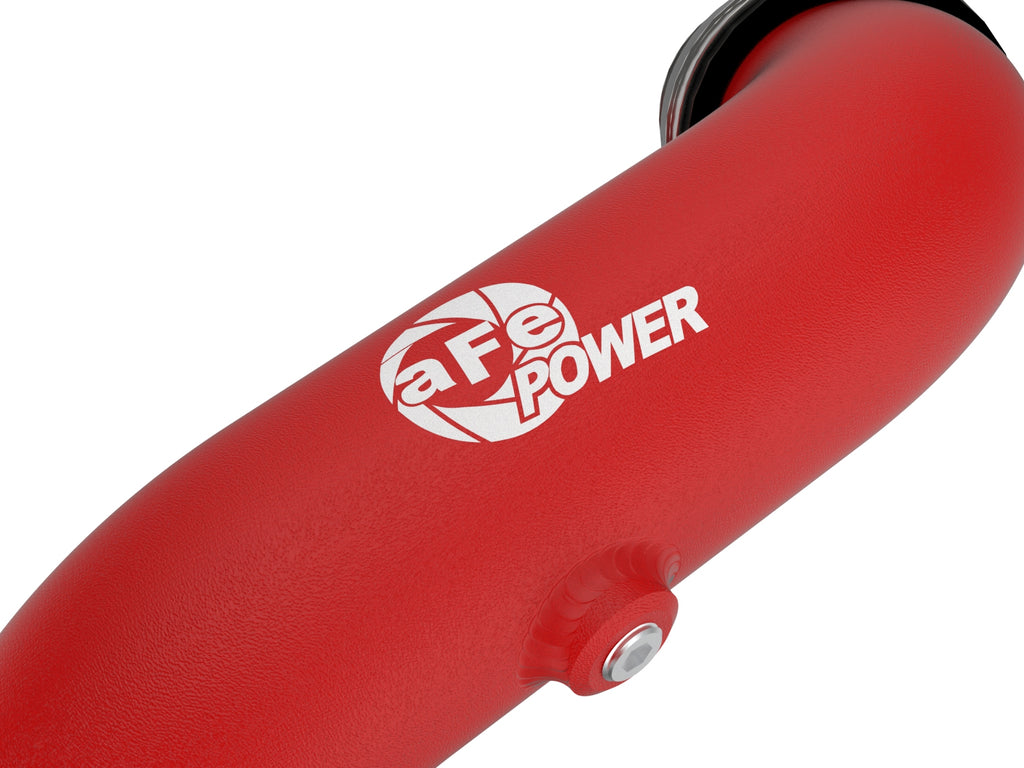 aFe 22-23 Ford Explorer BladeRunner Aluminum Hot and Cold Charge Pipe Kit - Red aFe AFE46-20674-R
