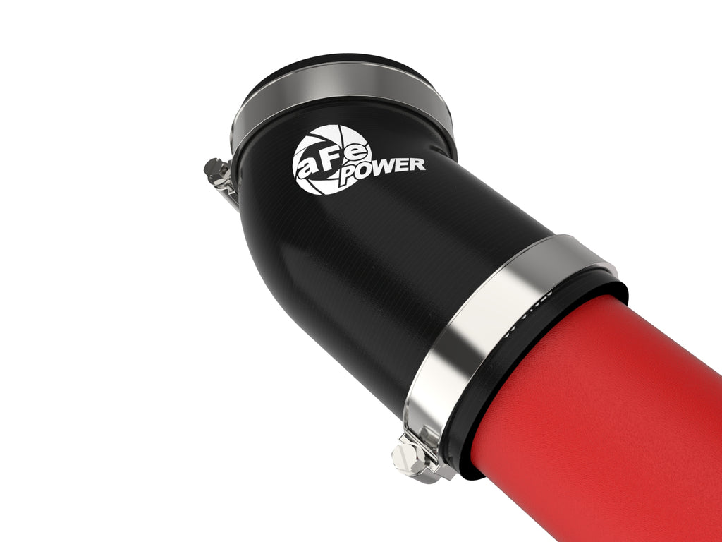 aFe 22-23 Ford Explorer BladeRunner Aluminum Hot and Cold Charge Pipe Kit - Red aFe AFE46-20674-R