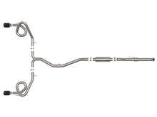 Load image into Gallery viewer, aFe 22-23 Honda Civic Si L4 1.5L (t) Takeda 2.5in to 3in 304 SS Cat-Back Exhaust w/ Black Tips aFe AFE49-36630-B