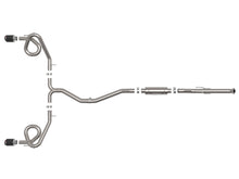 Load image into Gallery viewer, aFe 22-23 Honda Civic Si L4 1.5L (t) Takeda 2.5in to 3in 304 SS Cat-Back Exhaust w/Carbon Fiber Tips aFe AFE49-36630-C