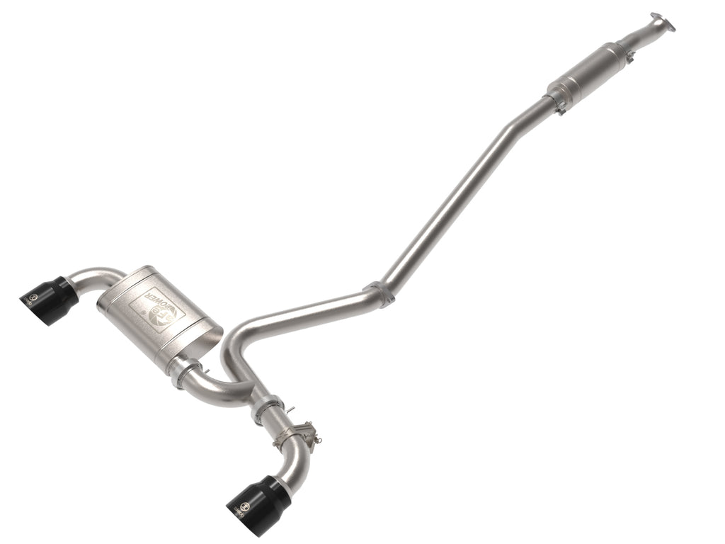 aFe 22-23 Hyundai Kona N L4 2.0L(t) Takeda 3in 304 SS Cat-Back Exhaust System w/ Black Tips aFe AFE49-37033-B