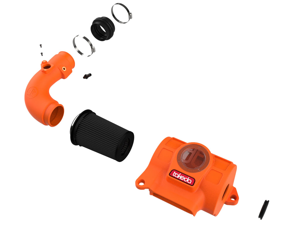 aFe 22-23 Toyota GR86 / Subaru BRZ Takeda Momentum Pro 5R Orange Edition Cold Air Intake System aFe AFE56-70056KN