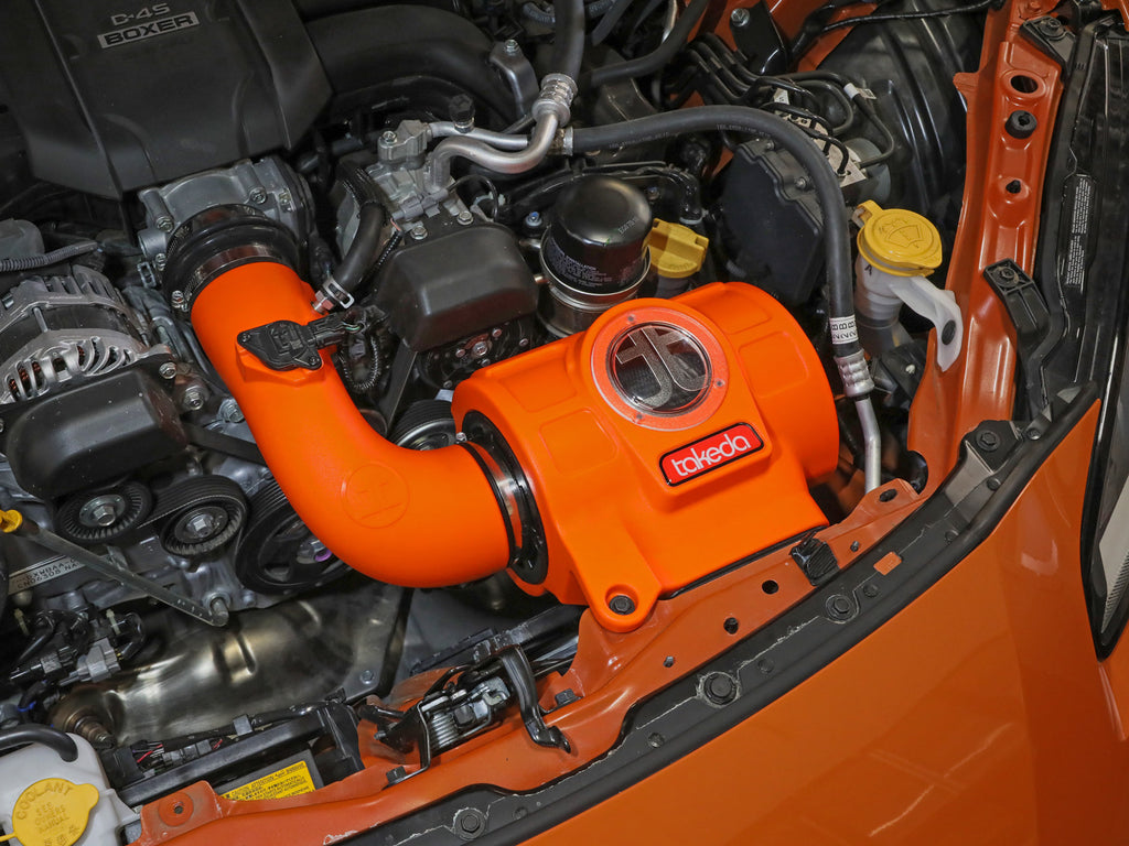 aFe 22-23 Toyota GR86 / Subaru BRZ Takeda Momentum Pro 5R Orange Edition Cold Air Intake System aFe AFE56-70056KN