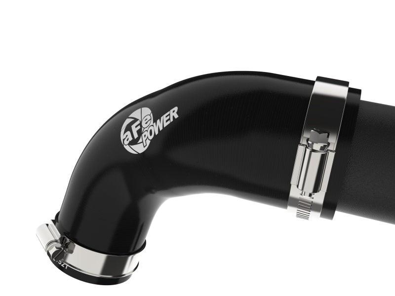aFe 22-24 Ford Bronco Raptor BladeRunner 2-1/4in Aluminum Hot Charge Pipe Black aFe AFE46-20758-B