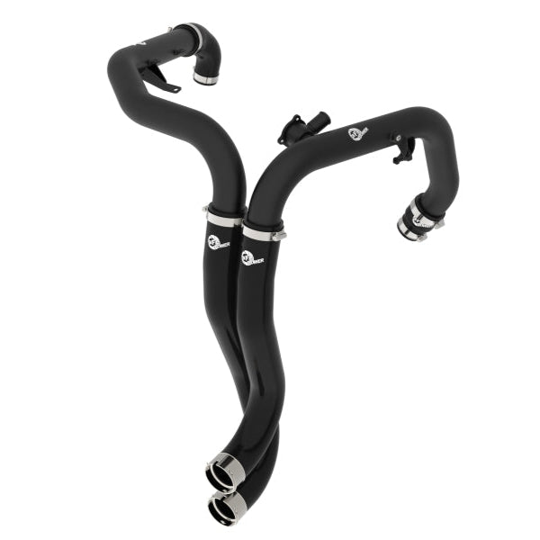 aFe 22-24 Ford Bronco Raptor BladeRunner 2-1/4in Aluminum Hot Charge Pipe Black aFe AFE46-20758-B