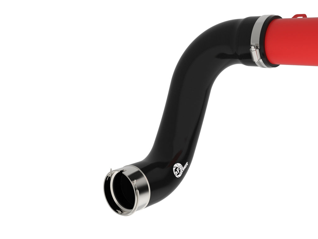 aFe 22-24 Ford Bronco Raptor BladeRunner Aluminum Hot and Cold Charge Pipe Kit Red aFe AFE46-20754-R