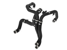 Load image into Gallery viewer, aFe 22-24 Ford Bronco Raptor V6-3.0L BladeRunner Aluminum Hot and Cold Charge Pipe Kit - Black aFe AFE46-20754-B