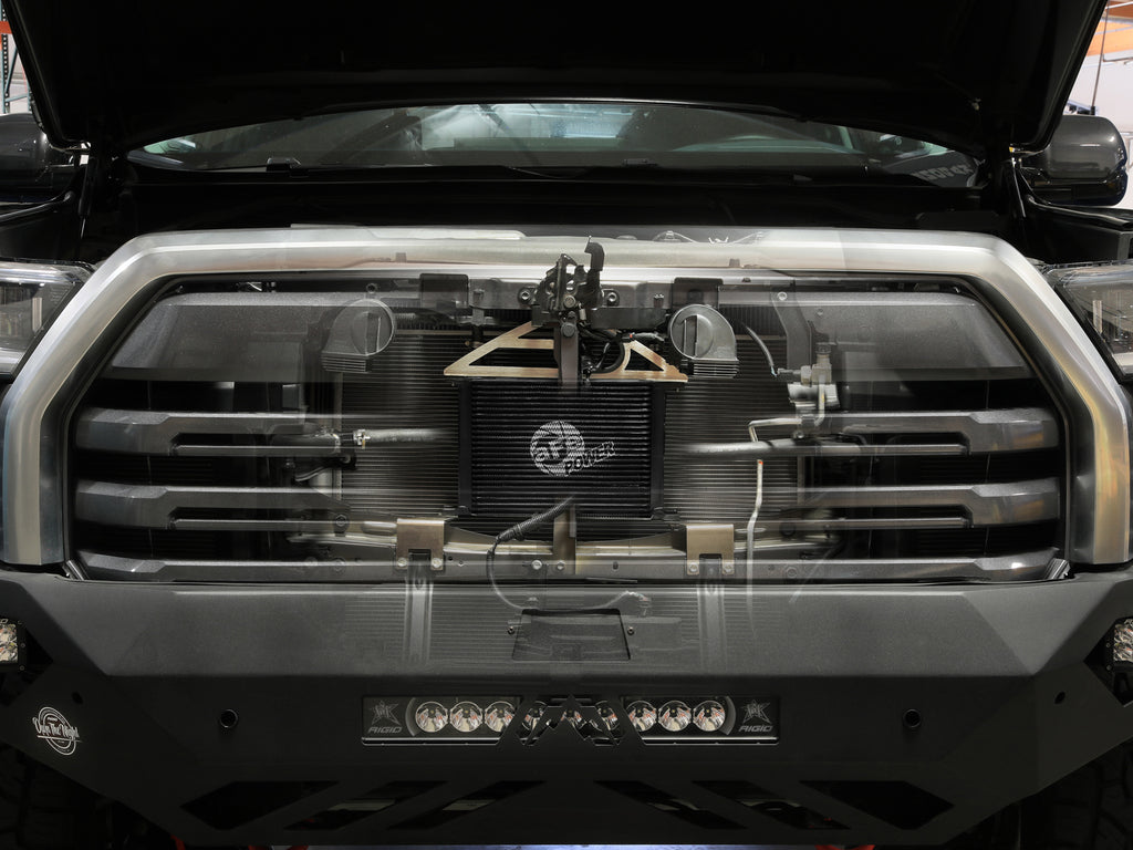 aFe 22-24 Toyota Tundra BladeRunner Transmission Oil Cooler Kit aFe AFE46-80009