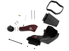 Load image into Gallery viewer, aFe 23-24 Ford F150 Raptor R Supercharged Red Carbon Track Series Air Intake w/ P5R Filter (MOQ 24) aFe AFE57-10030KR