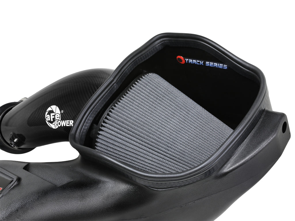 aFe 23-24 Ford F150 Raptor R V8 5.2L Supercharged Track Series Air Intake w/ PDS Filter aFe AFE57-10030D