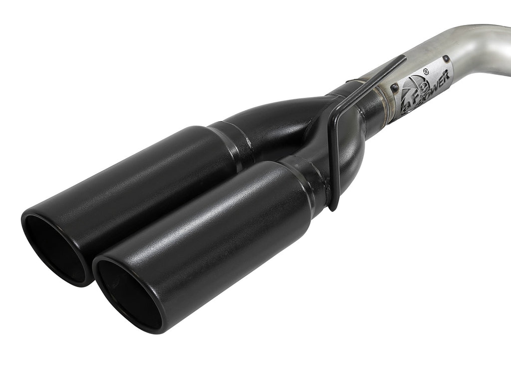 aFe 23-24 GM Trucks L6-3.0L (td) LZ0 Vulcan Series 3in 304 SS DPF-Back Exhaust System w/ Black Tip aFe AFE49-34146-B
