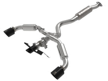 Load image into Gallery viewer, aFe 23-24 Toyota GR Corolla L3 1.6L (t) Gemini XV 3in to 2-1/2in Cat Back Exhaust w/ Black Tips aFe AFE49-36067-B