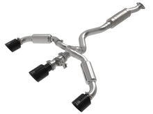 Load image into Gallery viewer, aFe 23-24 Toyota GR Corolla L3 1.6L (t) Gemini XV 3in to 2-1/2in Cat Back Exhaust w/ Black Tips aFe AFE49-36070-B