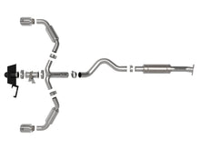 Load image into Gallery viewer, aFe 23-24 Toyota GR Corolla L3 1.6L (t) Gemini XV 3in to 2-1/2in Cat Back Exhaust w/ Polished Tips aFe AFE49-36067-P