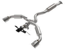Load image into Gallery viewer, aFe 23-24 Toyota GR Corolla L3 1.6L (t) Gemini XV 3in to 2-1/2in Cat Back Exhaust w/ Polished Tips aFe AFE49-36067-P