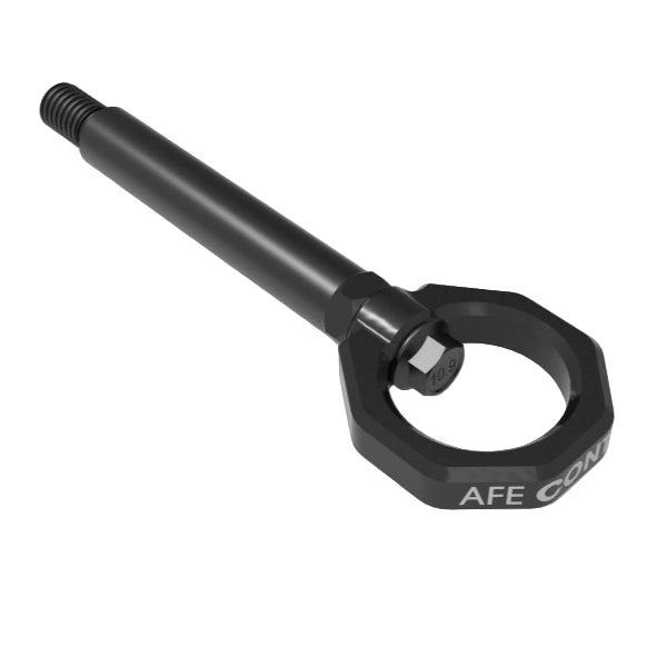 aFe 23-25 BMW M2 (G87) CONTROL Front / Rear Tow Hook - Black aFe AFE450-502004-B