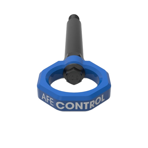 aFe 23-25 BMW M2 (G87) CONTROL Front / Rear Tow Hook - Blue aFe AFE450-502004-L