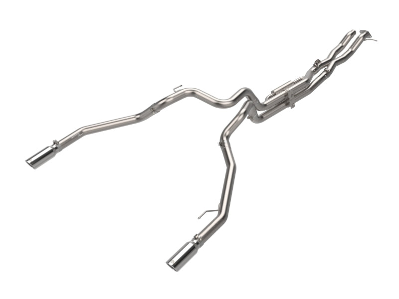 aFe 24-25 Ford Ranger Raptor Vulcan Series 3in 304 SS Cat-Back Exhaust w/ Polished Tips aFe AFE49-33152-P