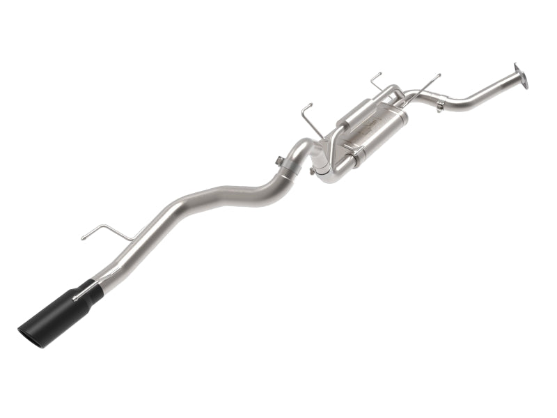aFe 24-25 Toyota Land Cruiser 2-1/2in to 3in 304 SS Cat-Back Exhaust System w/ Black Tip aFe AFE49-36076-B