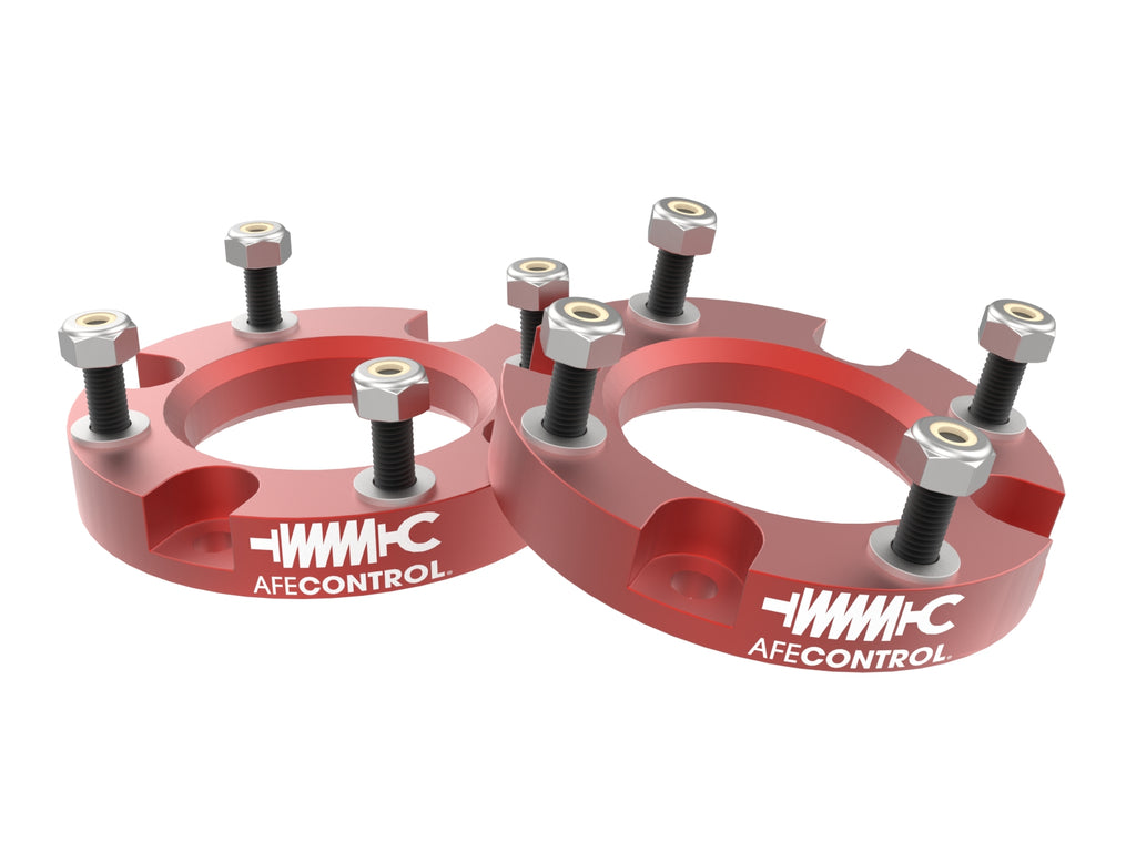 aFe 24-25 Toyota Tacoma CONTROL 1.5in Leveling Kit - Red aFe AFE416-72T010-R