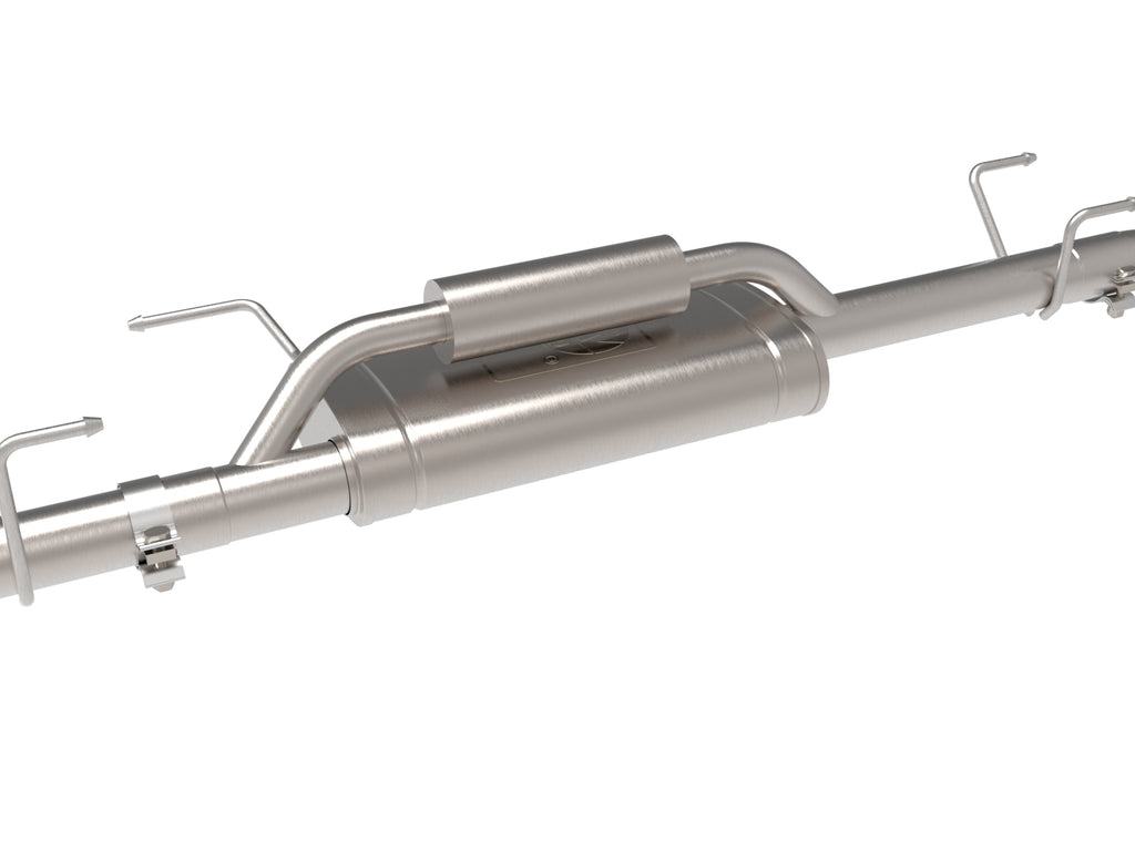 aFe 24-25 Toyota Tacoma L4-2.4L (t) Vulcan Series 2.5in to 3in Cat-Back w/ Black Tip aFe AFE49-36078-B