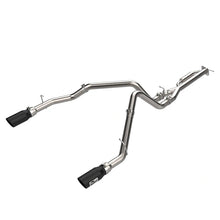 Load image into Gallery viewer, aFe Vulcan cat-back exhaust with dual black tips for Ram 1500 Standard-Output Hurricane