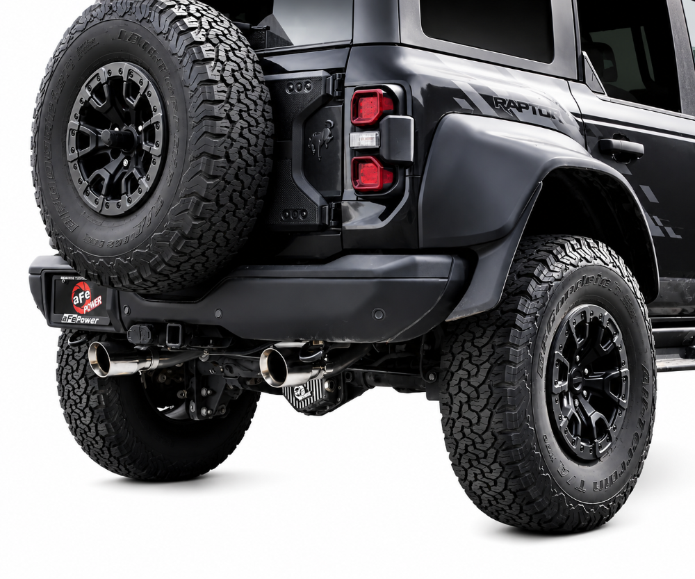 aFe 49-33154-P Vulcan Series cat-back exhaust system for Ford Bronco Raptor 3.0L twin turbo