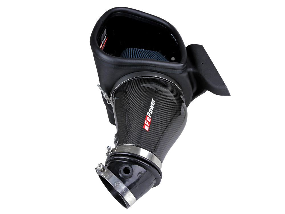 3.5-inch hand-laid carbon fiber intake tube aFe 57-10002R Trackhawk