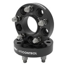 Load image into Gallery viewer, aFe CONTROL 1.25 inch wheel spacer full view black anodized