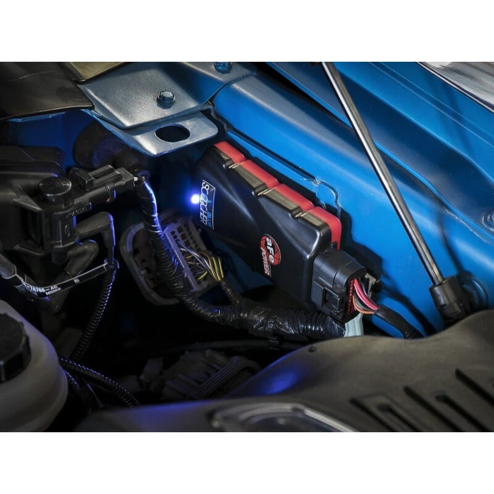aFe SCORCHER BLUE Bluetooth Capable Power Module Nissan Patrol/Armada (Y63) 25-26 V6-3.5L (tt) - aFe 77-86107