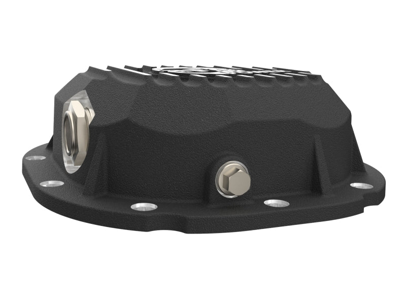 aFe aFe 90-14 Ford F-150 Rear Differential Cover - Black w/ Machined Fins
