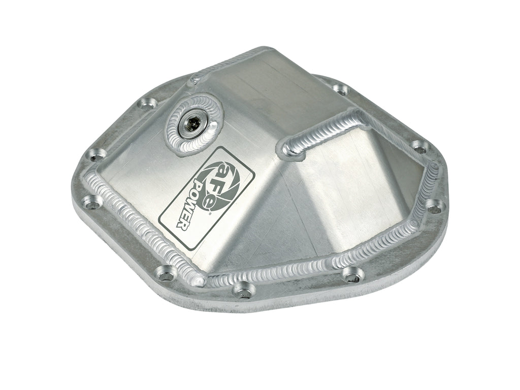 aFe 97-18 Jeep Wrangler TJ/JK Dana 44 Street Series Differential Cover w/ Machined Fins - Aluminum aFe AFE46-71230A