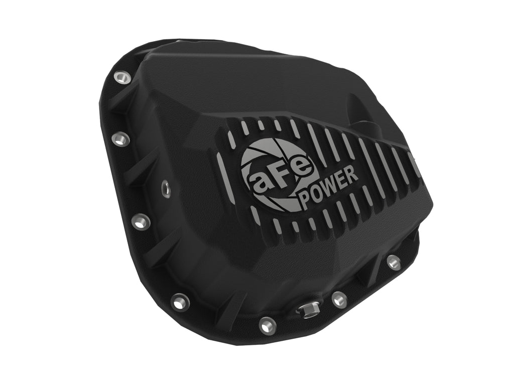 aFe 97-23 Ford F-150 Pro Series Rear Differential Cover Black w/ Machined Fins aFe AFE46-71320B