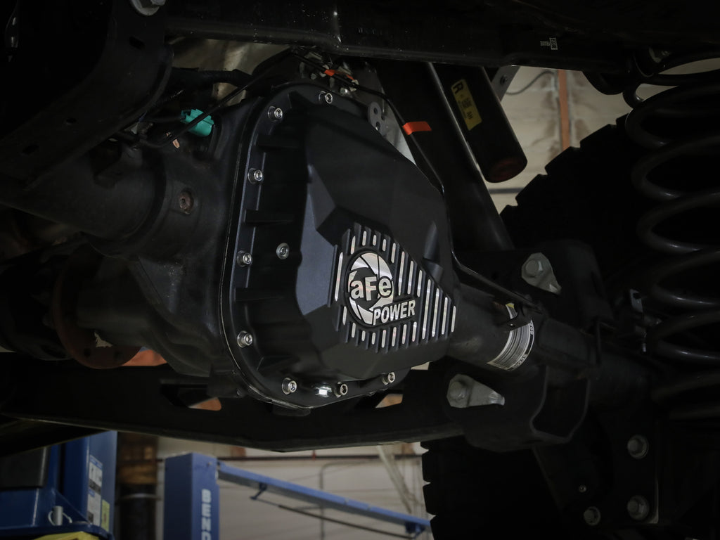 aFe 97-23 Ford F-150 Pro Series Rear Differential Cover Black w/ Machined Fins aFe AFE46-71320B