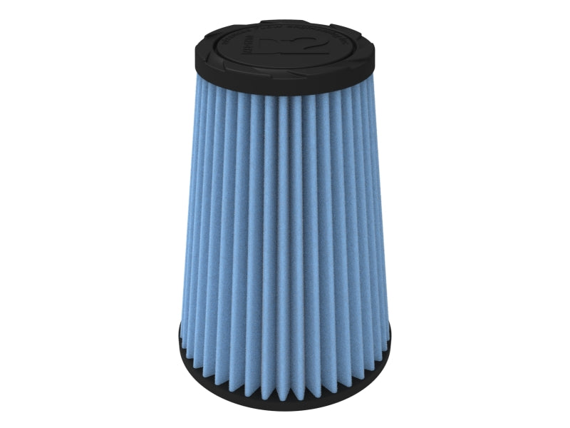 aFe POWER Universal Clamp-On Air Filter / D2 Dura-Dry Media 2-1/2in F x 5in B x 3-1/2in T x 7inH - aFe 21-25507V