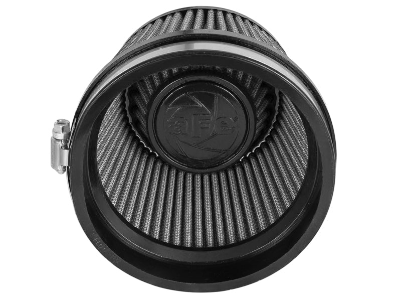 aFe MagnumFLOW Dry S Air Filter 5in. F x 5-3/4in. B x 4-1/2in. T (INV) x 3-1/2in. H - aFe 21-91130