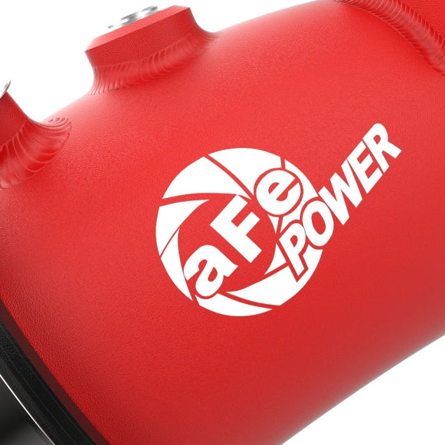aFe BladeRunner 22-23 Kia Stinger L4-2.5L (t) Aluminum Hot and Cold Charge Pipe Kit - Red - aFe 46-20694-R