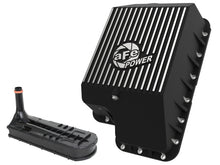 Load image into Gallery viewer, afe Transmission Pan (Black); Ford Diesel Trucks 03-10 V8-6.0/6.4L (td) aFe AFE46-70122-1